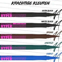 Maybelline New York Hyper Precise All Day Liquid Eyeliner 720 Parrot Cobalt