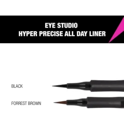 Maybelline New York Hyper Precise All Day Eyeliner 1 Forest Brown