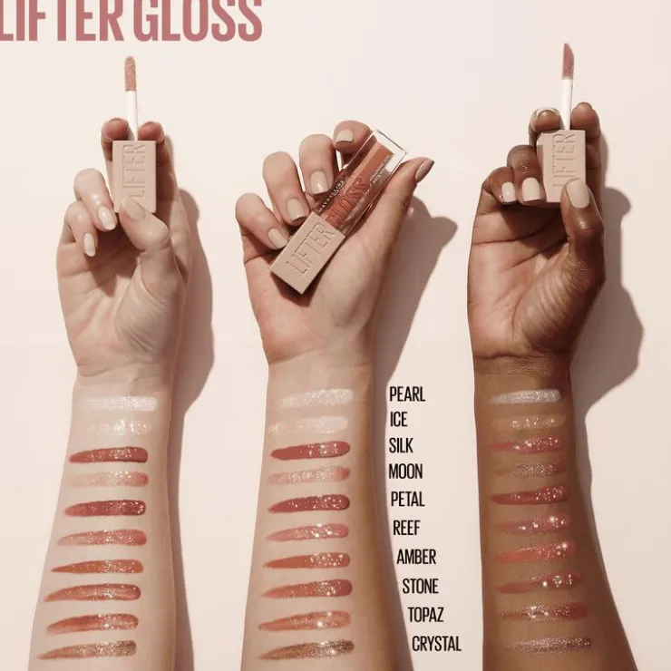 Maybelline New York Lifter Lipgloss 8 Stone Roze