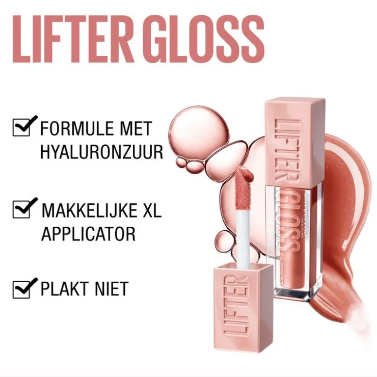 Maybelline New York Lifter Lipgloss 6 Reef