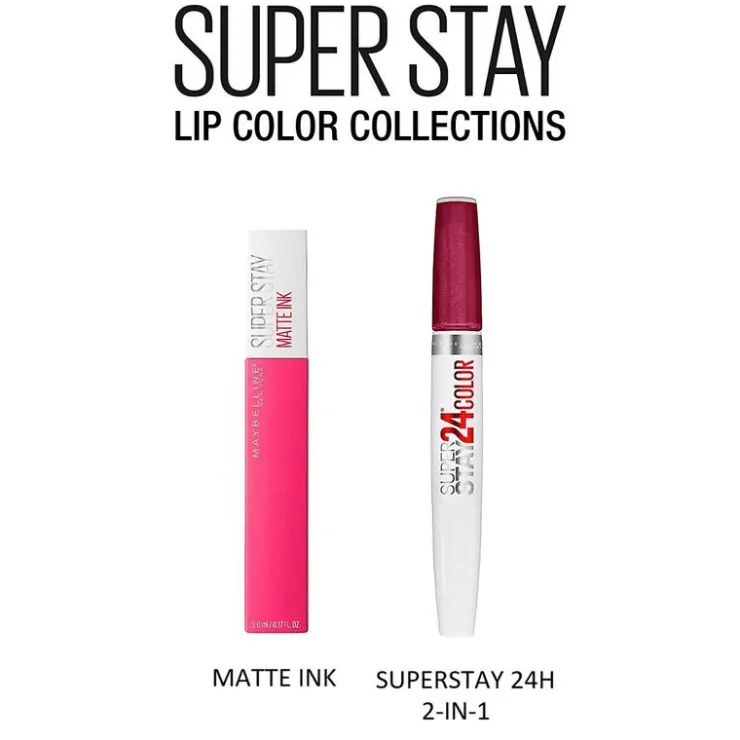 Maybelline New York Superstay Matte Ink Lippenstift 10 Dreamer