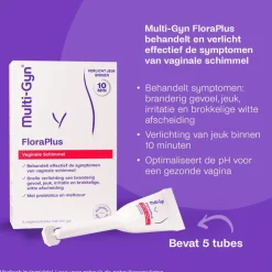 Multigyn Multi-Gyn FloraPlus Bij Vaginale Schimmel 5X5 ML