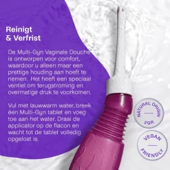 Multigyn Multi-Gyn Vaginale Douche & 10 Bruistabletten