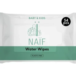 Naïf Plasticvrije Water Billendoekjes 1x54 stuks