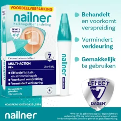 Nailner Repair Nailner kalknagelpen Multi-Action 2x4ml