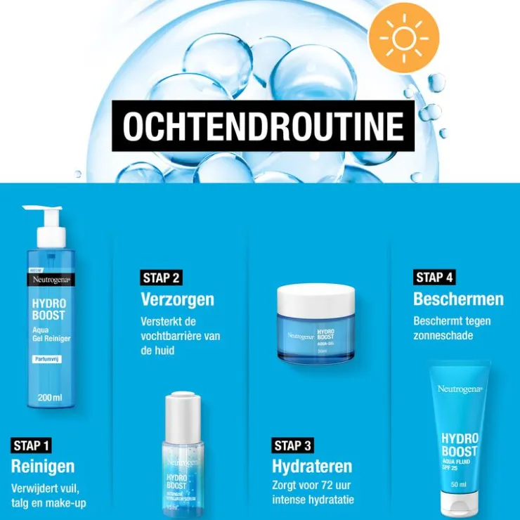 Neutrogena Hydro Boost Aqua Gel Dagcrème Alle Huidtypen 50 ML
