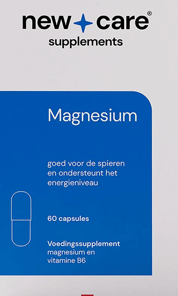 New Care Magnesium Capsules 60 stuks
