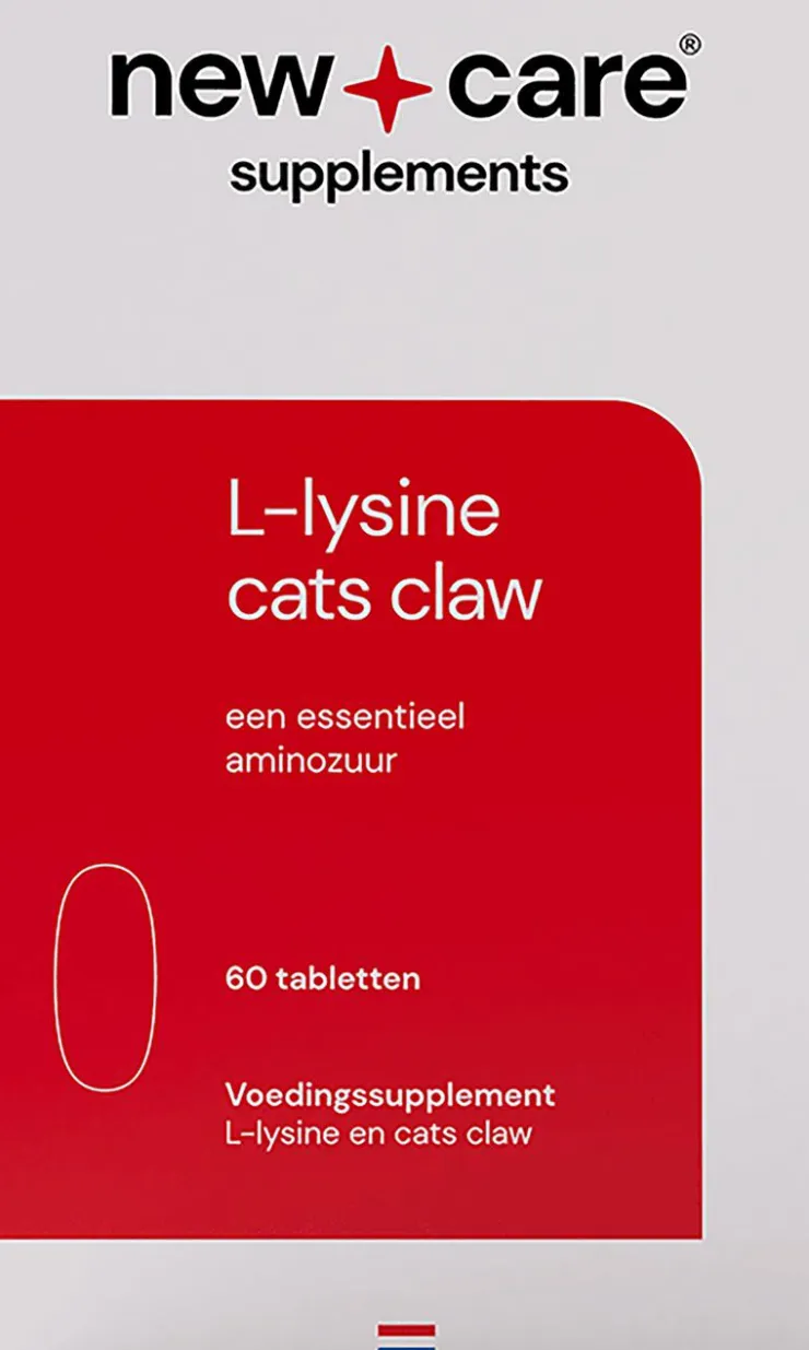 New Care NewCare L-Lysine Cats Claw Tabletten 60 stuks
