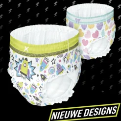 Ninjamas Pants Luierbroekjes Jongen Maat 7 4-7 Jaar 10 Stuks