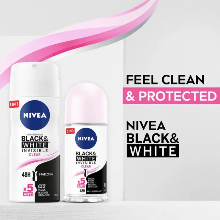 NIVEA Black & White Invisible Original Deodorant Spray 100 ML