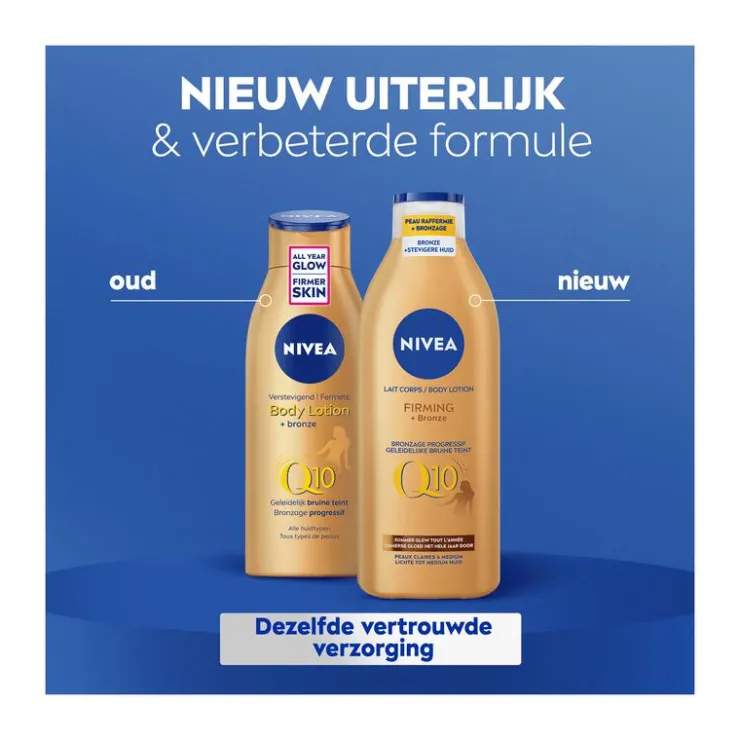 NIVEA Firming Q10 + Bronze Effect Body Lotion 400 ML
