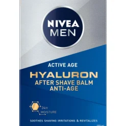 Heren NIVEA MEN Active Age Hyaluron Aftershave Balsem Anti-Age 75 ML