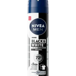 Heren NIVEA MEN Black & White Invisible Original Deodorant Spray 150 ML