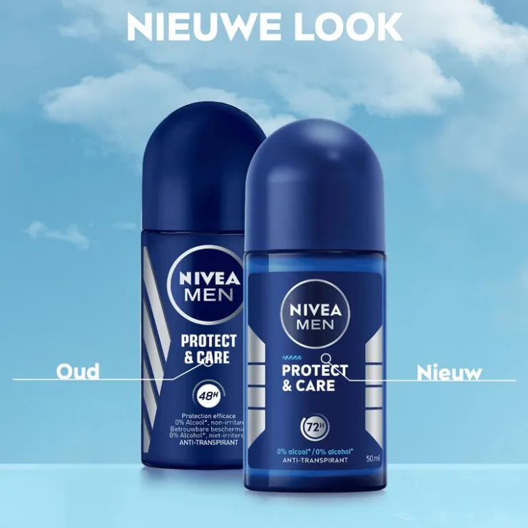 NIVEA MEN Protect & Care Deodorant Roller 50 ML