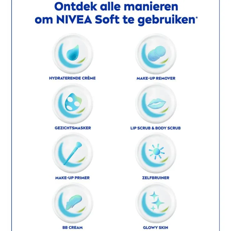 NIVEA Soft Hydraterende Bodycrème 200 ML