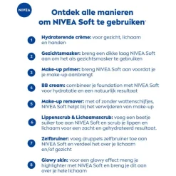 NIVEA Soft Hydraterende Bodycrème 200 ML