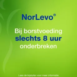 Norlevo Levonorgestrel Morning After Pil 1,5 mg