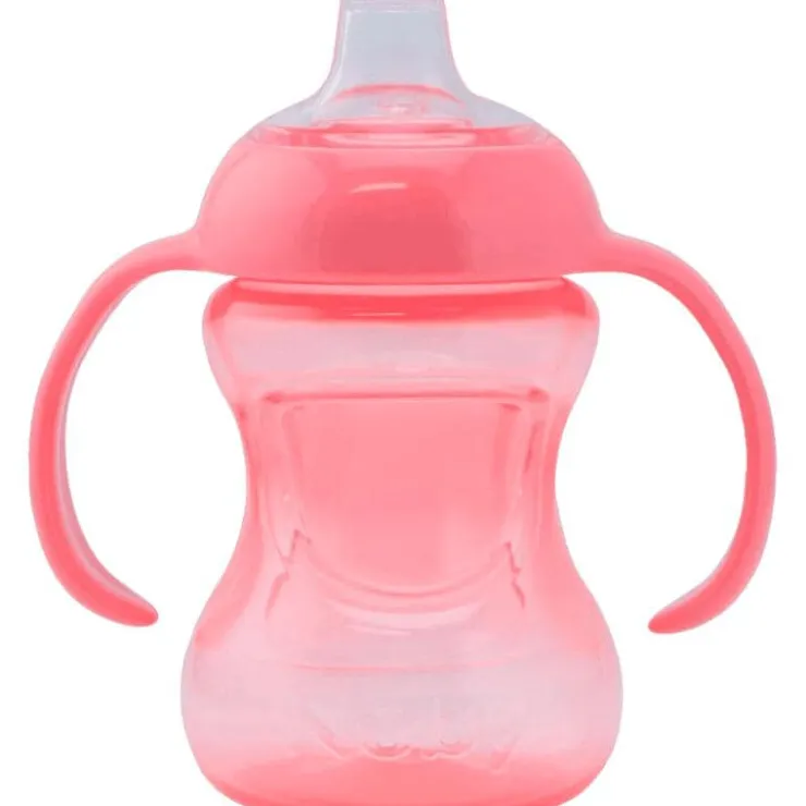 Nûby Nuby Mini Easy Grip Drinkbeker Handvaten Roze 4 Maanden 150 ML