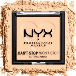 NYX Professional Makeup Can't Stop Won't Stop Mattifying Powder Light