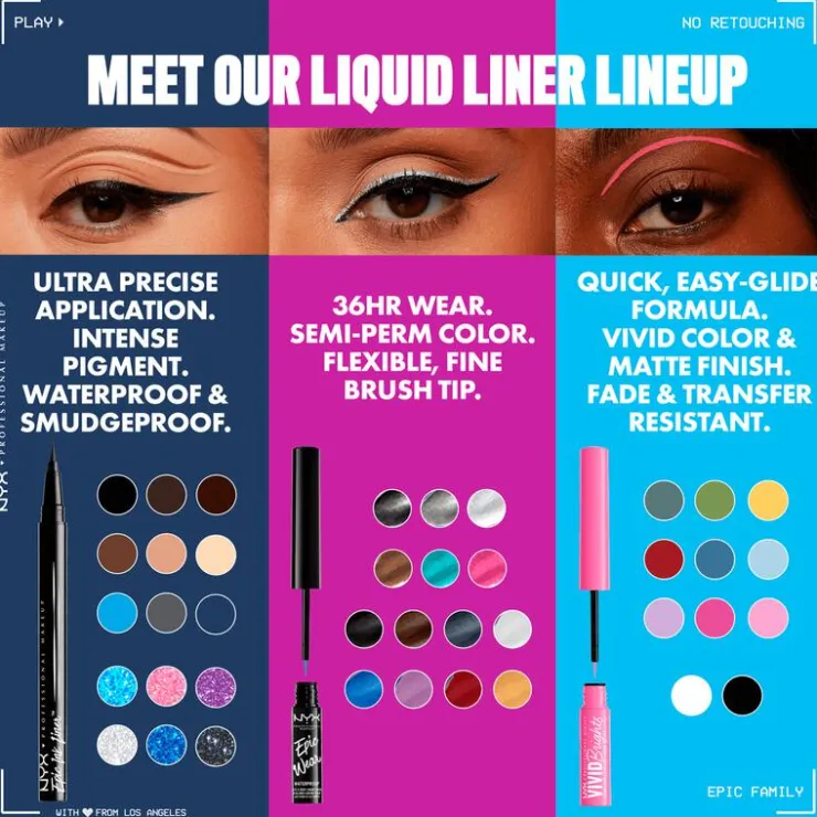 NYX Professional Makeup Epic Ink Linker Glitz 0