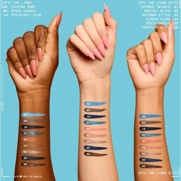 NYX Professional Makeup Epic Ink Linker Glitz 0