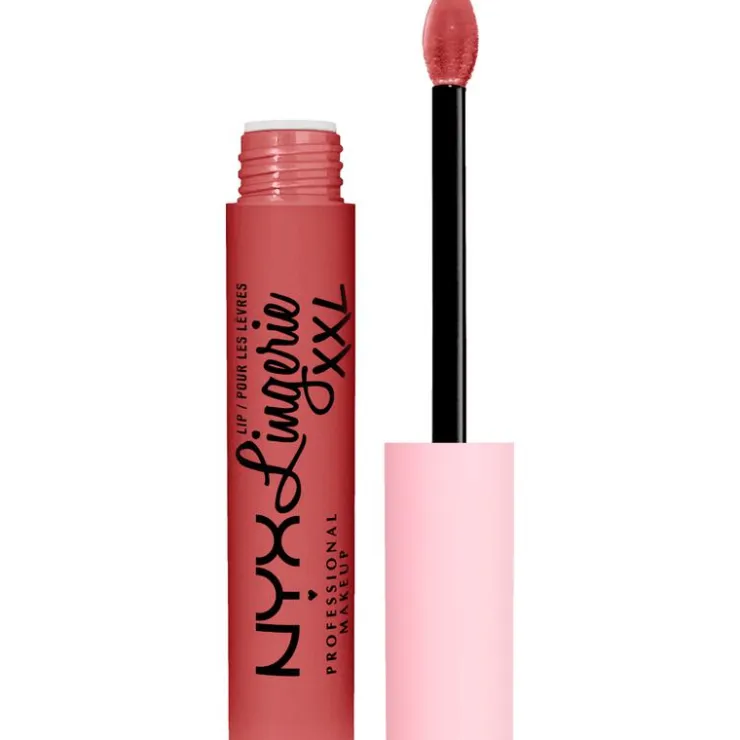 NYX Professional Makeup Lip Lingerie XXL Mat Liquid Lippenstift Strip'd Down 05