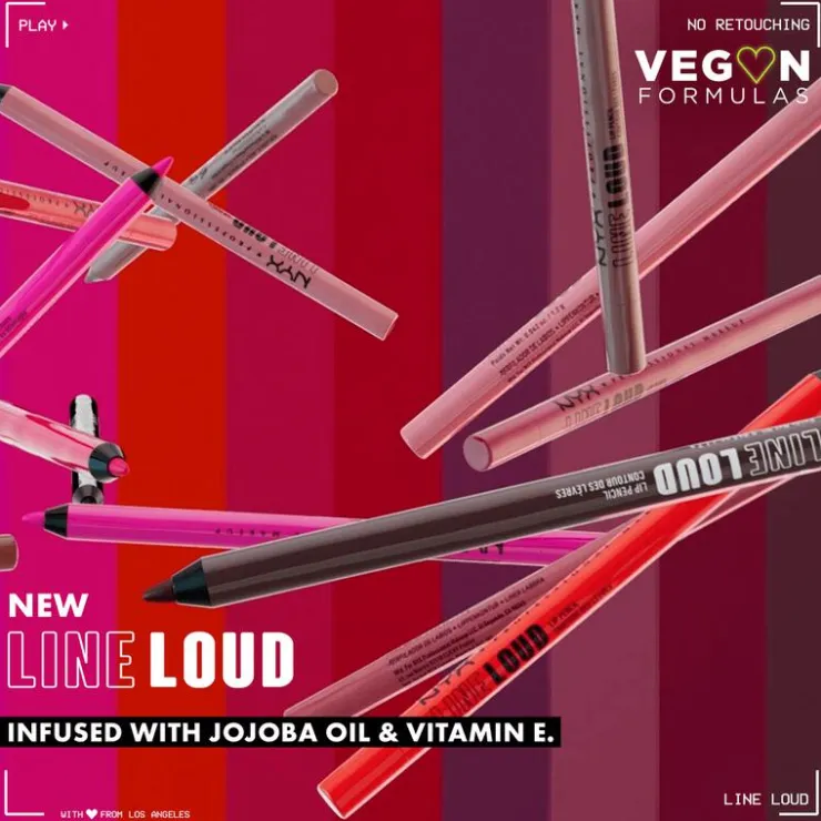 NYX Professional Makeup Line Loud Lipliner 09