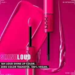 NYX Professional Makeup Shine Loud Pro Lipgloss 16 Goal Getter
