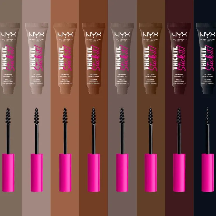 NYX Professional Makeup Thick It. Stick It! Wenkbrauwmascara 7 Espresso