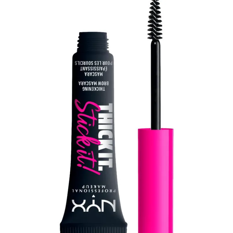 NYX Professional Makeup Thick It. Stick It! Wenkbrauwmascara 8 Black