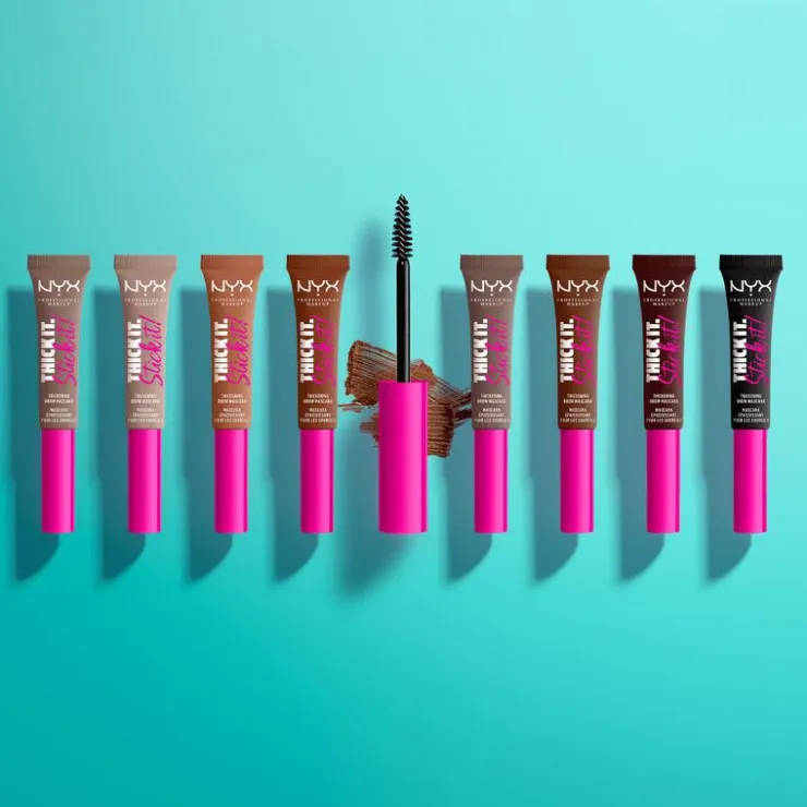 NYX Professional Makeup Thick It. Stick It! Wenkbrauwmascara 1 Taupe