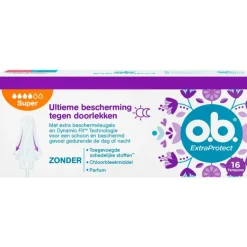 OB o.b. Extra Protect Tampons Super 16 stuks
