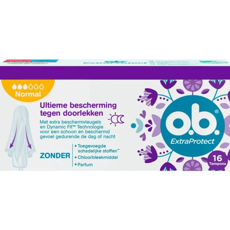 OB o.b. Extra Protect Tampons Normal 16 Stuks