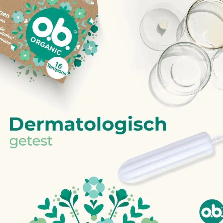 OB o.b.® Organic Cotton Normal 16 Stuks