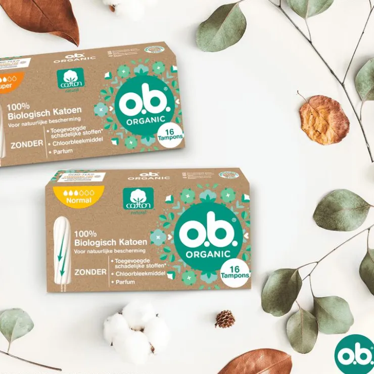 OB o.b.® Organic Cotton Normal 16 Stuks