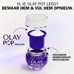 Olay Retinol24 Nachtcrème Navulling 50 ML