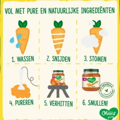 Olvarit Bloemkool Babyhapje 4+ maanden 125 GR