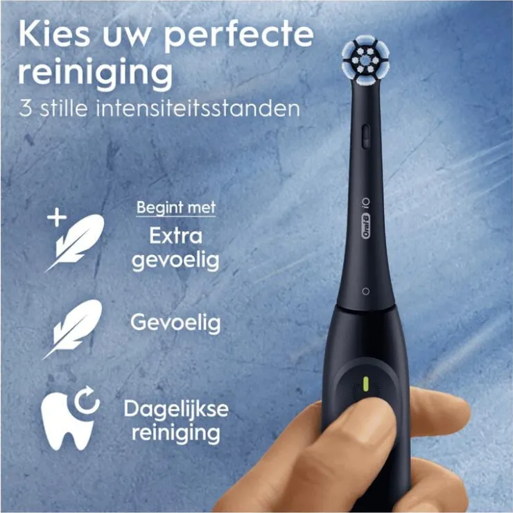 Oral-B iO 2 Duo Zwart & Roze 2 Elektrische Tandenborstels