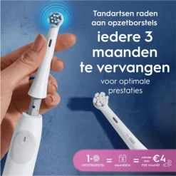 Oral-B iO Gentle Care Opzetborstels Zwart 4 Stuks