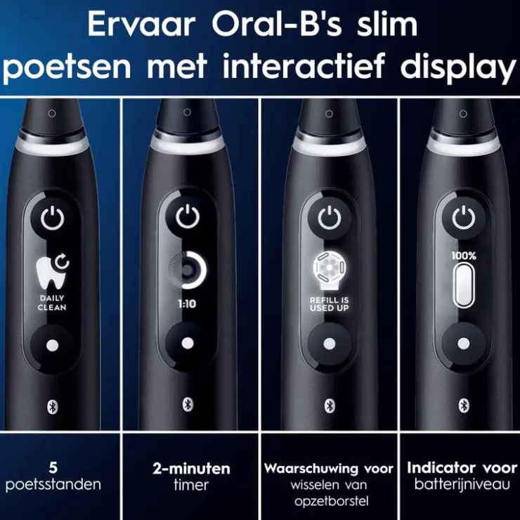 Oral-B iO 6N Zwart Elektrische Tandenborstel