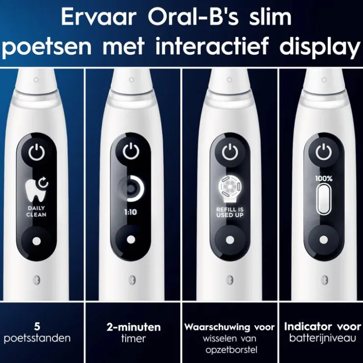 Oral-B iO 6S Wit Elektrische Tandenborstel By Braun