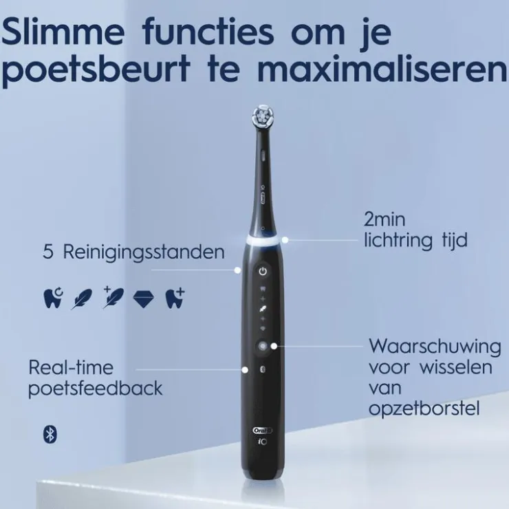 Oral-B iO 5S Zwart Elektrische Tandenborstel