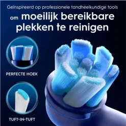 Oral-B iO Ultimate Clean Opzetborstels Wit 4 Stuks