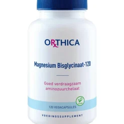 Orthica magnesium bisglycinaat 120 caps
