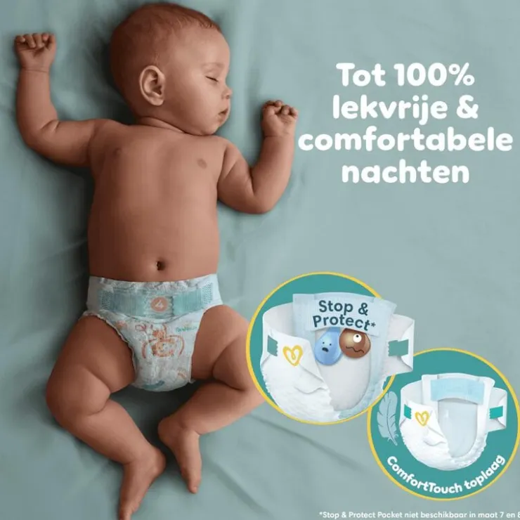 Pampers Baby Dry Luiers Maat 4 9-14 KG 21 Stuks