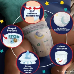 Pampers Baby Dry Night Pants Luierbroekjes Maat 4 9-15 KG 40 Stuks