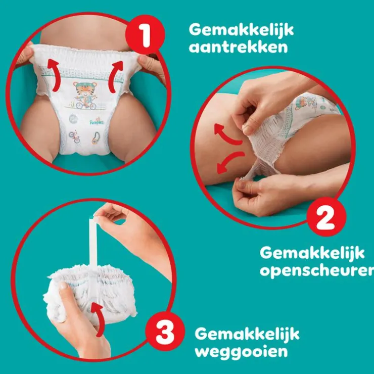 Pampers Baby Dry Pants Luierbroekjes Maat 8 17+ KG 16 Stuks