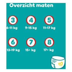 Pampers Baby Dry Pants Luierbroekjes Maat 8 17+ KG 16 Stuks