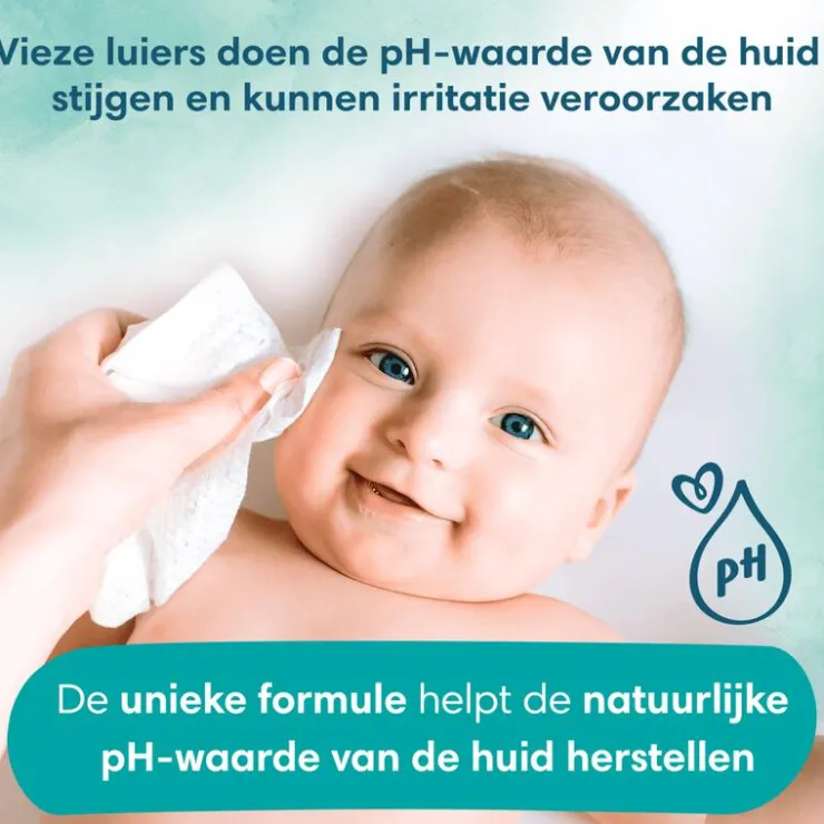 Pampers Harmonie Aqua Billendoekjes 9x48 Stuks