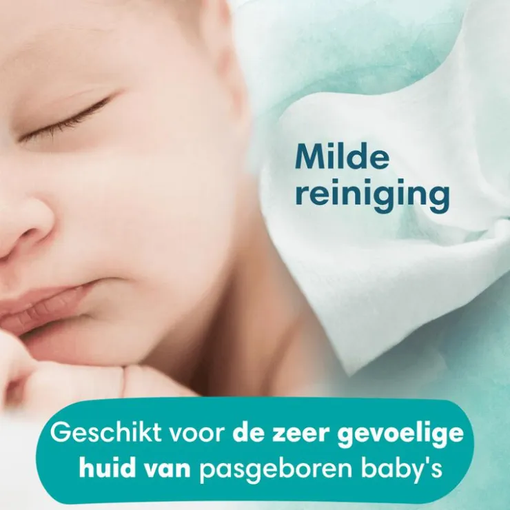 Pampers Harmonie Aqua Billendoekjes 9x48 Stuks